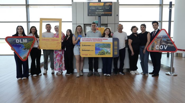 Mersin’den Dalaman’a direk uçuşlar başladı