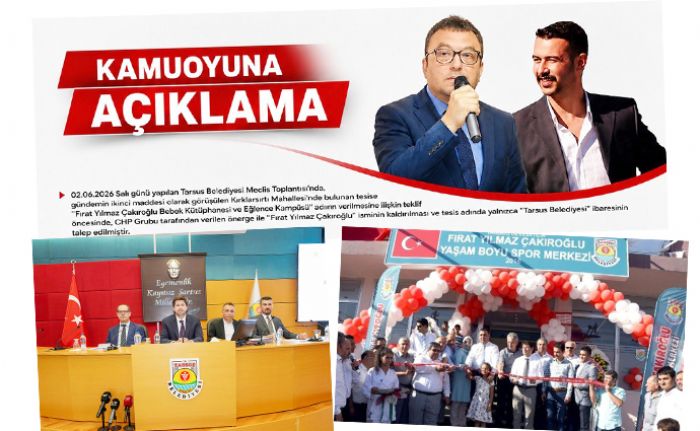 Tarsus’ta MHP’den CHP’ye sert tepki