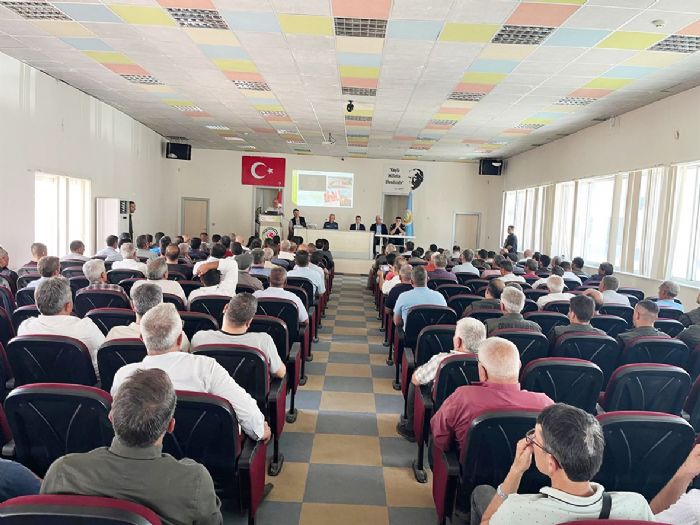 Yangın sezonu öncesi muhtarlarla toplantı düzenlendi